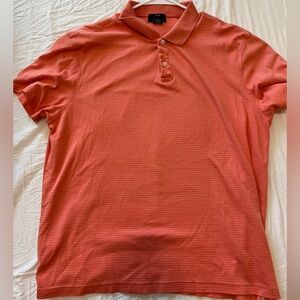 Men’s Orange Calvin Klein Polo